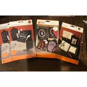 NWT Martha Stewart Crafts Halloween Invite Bundle‎ 22 Invites Total